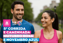 Corrida e Caminhada Outubro Rosa Novembro Azul incentiva saúde e solidariedade em Macaé