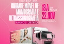 Saúde sobre rodas: Tamoios recebe Unidade Móvel de Mamografia e Ultrassonografia