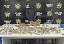 Polícia Civil desarticula casa de endolação de drogas no Parque Aeroporto, em Macaé