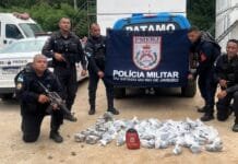 Ação integrada apreende mais de 2,5 mil unidades de drogas com destino a Arraial do Cabo