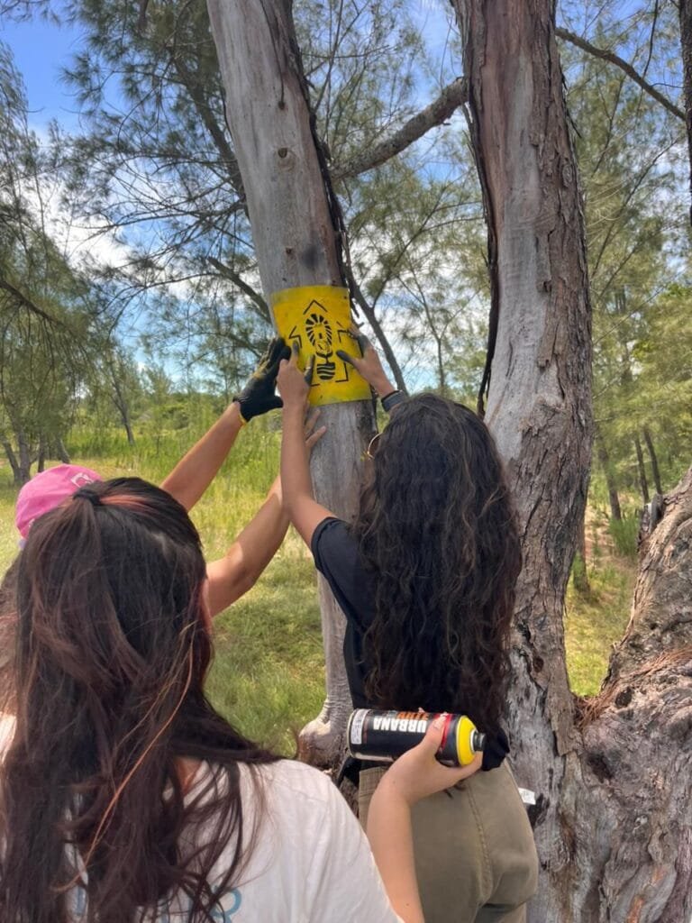 Participantes aprendem técnicas de sinalização durante ação educativa promovida em parceria com a UERJ