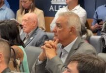 Prefeito de Rio das Ostras participa de audiência na Alerj em defesa dos royalties do petróleo Foto do prefeito Carlos Augusto Balthazar participando da audiência pública na Alerj