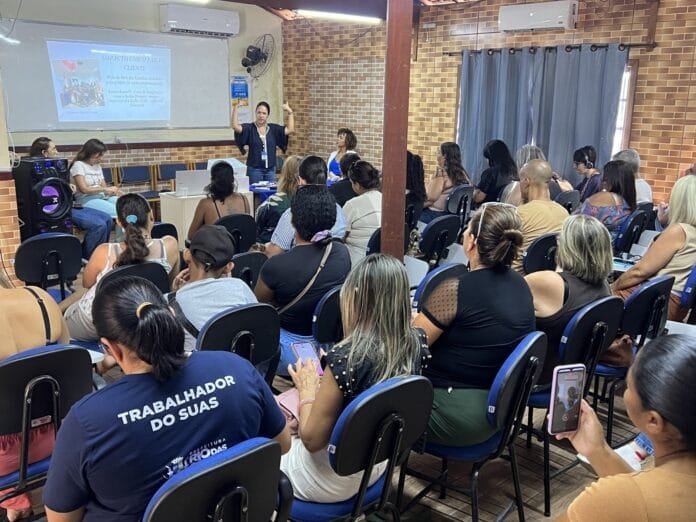 Foto de participante no auditorio