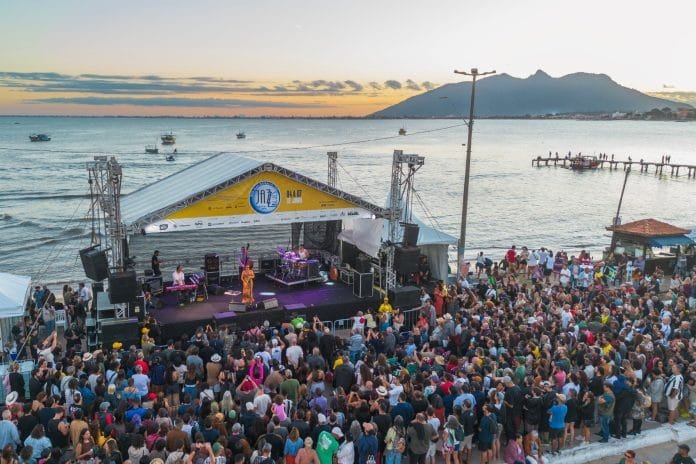 Rio das Ostras Jazz & Blues movimenta R$ 10 milhões Foto da Boca da Barra que foi palco de grandes momentos no Rio das Ostras Jazz & Blues Festival.