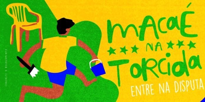 macae-torcida Arte banner do evento
