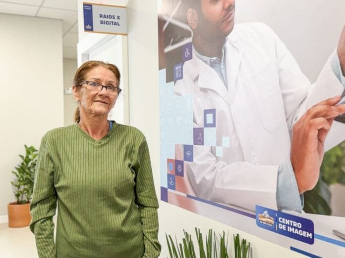 Depois de mais de um ano de espera, Dona Lígia finalmente conseguiu realizar seu exame perto de casa.