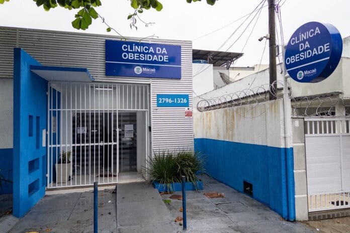 Foto da entrada da Clínica da Obesidade