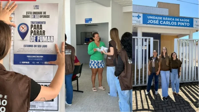 Casimiro reforça ações contra o tabagismo nas unidades de saúde Equipe do Programa Municipal de Saúde de Combate ao Tabagismo realiza ação de conscientização em unidade de saúde de Casimiro de Abreu.