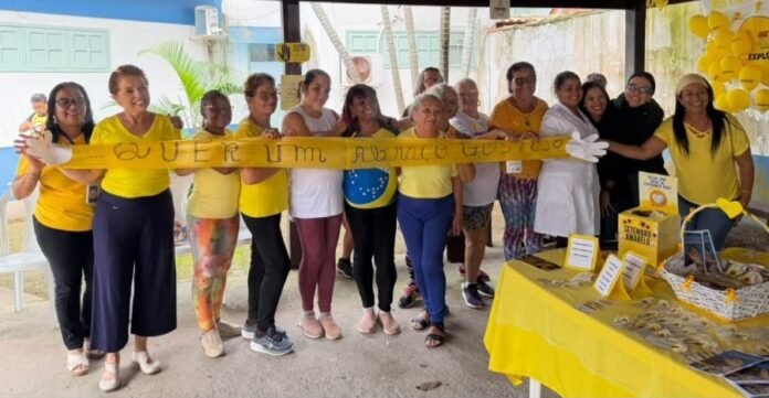 Evento realizado na UBS Nova Esperança reuniu pacientes, familiares e participantes das atividades da unidade em uma ação pela valorização da vida e pelo cuidado com a Saúde Mental. foto: Eduardo Yoshi