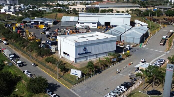 Vista aérea de empresas instaladas na Zona Especial de Negócios (ZEN), em Rio das Ostras, polo empresarial voltado principalmente à cadeia produtiva de petróleo e gás. Fotos : Secom