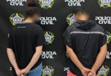 Casal é preso após morte de bebê de 8 meses no Lagomar, em Macaé Suspeitos foram conduzidos à unidade policial após a morte de um bebê de 8 meses no Lagomar. O caso é investigado pela Polícia Civil. Foto: Assessoria 123Dp